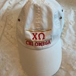 White Chi Omega Hat Photo 0