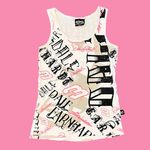 Chase Authentics NASCAR Dale Earnhardt Tank Ribbed Graphic Top Y2K Vtg M Medium Photo 1