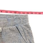 Loft  lounge small comfy pants drawstring textured black gray Photo 7