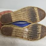 Ralph Lauren Linen Espadrille Wedges Blue Size 6 Photo 1