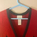 Women’s Vintage 90’s Christmas Sweater Vest SzSm Red Photo 2
