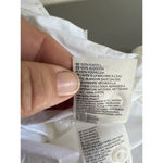 H & M 100% Cotton Poplin ruffle prairie button down Retro Western Cottagecore M Photo 7