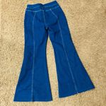 Cider Women's Denim High Waist Flared Jeans Dark Navy Size Medium NWT Photo 6