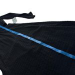 Likely NWT Eila Dress Black Textured Cutout Ring Deep V Midi A-Line Cocktail 6 Photo 16