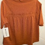 Athleta NWOT  Terracotta Button-Down Shirt Photo 2