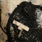 And’or‎ Chic Spaghetti Strap Black Lace Mini Dress Size Medium Photo 6