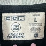 Chicago‎ Blackhawks Hockey Full Zip Hoodie Women's Size L Black NHL Fan Cozy Size L Photo 3