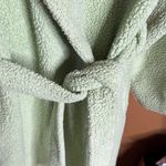 High Sierra Vintage  Light Green Plush Robe Size Medium Photo 4