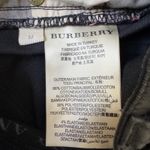 Burberry  Brit Westbourne Skinny Ankle Pants Faux Leather Zip Button  5-Pocket 32 Photo 6