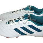 Adidas  Cleats Shoes White Blue Goletto Soccer Firm Ground Cleats Size Women's 6 Photo 0