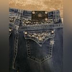 Miss Me  Sequin Distressed Bootcut Jeans. Photo 10
