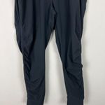Coolibar Pants Women Medium Black UPF 50+ Motio Joggers Ruched Pull On Stretch M Photo 3
