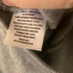 State of Mine FINAL MARKDOWN  Gray Santa Christmas pullover medium Photo 3