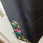 FINAL MARKDOWN Russell kemp silk embroidered slacks 14 Black Photo 2