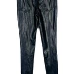 Aritzia Wilfred Free Charm Pant Vegan Leather Legging Black Fall Size 00 EUC Photo 5