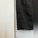 Sharagano of France XS Black Sheath Gown. Embroidered Bust. Low Slit. Photo 11