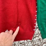 Ugly Christmas Sweater  fireplace mantle tunic seen in a Hallmark movie MEDIUM Photo 5