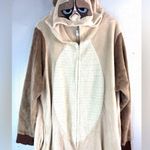 GrumpyCat 3X Cosplay Fleece Zip Front Costume Sleepwear Photo 1