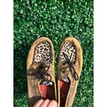 Twisted X  Cheetah Print Leather Moccasins  Womans Size 5.5 M Photo 4