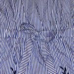 Westport Stripped Dress With Embroidered Flowers Photo 2