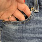American Eagle  Size 4 Shorts Shortie AEO Low Rise Denim Cuffed Stretch Women's Photo 5