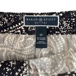Karen Scott  Petites Size 6 Skort Blue and White Photo 2