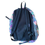 Jansport  Cross Town School Backpack With Front Pocket Grey Bouquet Floral Print Photo 3