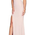 Nookie Pink One-Shoulder Maxi Dress NWT Photo 3