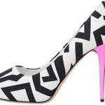 Giuseppe Zanotti geometric pink heel peep toe Photo 0