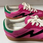 Steve Madden Pink and Green Gia Court sneaker from Madden Girl Sneaker Size 9 Photo 2