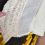 Willi Smith  Cream Open-Front Cotton Blend Crochet Cardigan Size XL Photo 8