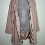 Ralph Lauren Lauren  Dress Jacket Over Coat Blush Pink Snap Buttons size medium Photo 1