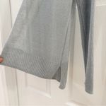 Loft Linen Blend Open Cardigan Pastel Light Blue coastal sz Medium Photo 2