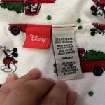 Disney  Christmas Mickey Mouse Pajama Top SZ L Photo 2