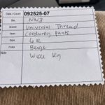 Universal Threads Universal Thread Corduroy Pants 6R Tan Photo 13