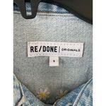 RE/DONE NEW  ORIGINALS PATCH REWORKED DENIM JACKET SZ SMALL Photo 4