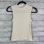 Madewell Side Slit Mockneck Tank Top Size XXS Photo 3