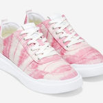 Cole Haan NEW Cole‎ Haan Grandpro Rally Canvas Court Sneaker PINK IKAT Womens Size … Photo 0