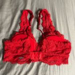 Aerie  Red Lace Bralette Size M Photo 1