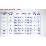 Alice + Olivia Sleeveless Tracey Shimmer Peplum Mini Dress Pink Size 0 Photo 9