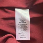 Talbots  Burgundy‎ Red Maroon Zip Front Asymmetrical Knee Length Skirt Womens 14 Photo 5