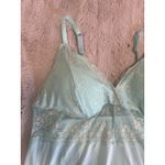 Pure‎ Beauty Lace Trim Babydoll Nightgown Women's Size 3X Aqua Blue Photo 4