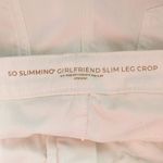Slimming Cropped White Jeans Size 6P Chico's Girlfriend Slim Leg Crop Photo 5
