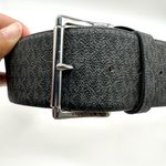 Michael Michael Kors Accessories Elastic Mk Logo Buckle Black Stretchable Belt Photo 4