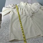Gunne Sax  Jessica's Gunnies Vintage Blouse Feminine Lace Ruffles High Collar S Photo 10