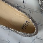 Stuart Weitzman  snakeskin tassle ballet flat shoes size 7.5 Photo 8