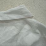 Princess Polly  “Adulation” White Button Up Short Sleeve Shirt Photo 6