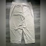 Athleta Khaki Pull On Track Pants Size 20 Athletic Workout Run Yoga Casual Comfy Photo 1
