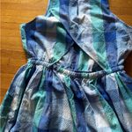 Loft Blue Plaid with Open Back  Dress, XL, NWT Photo 5
