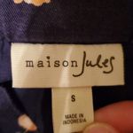 Maison Jules  Navy Floral Shorts Photo 4